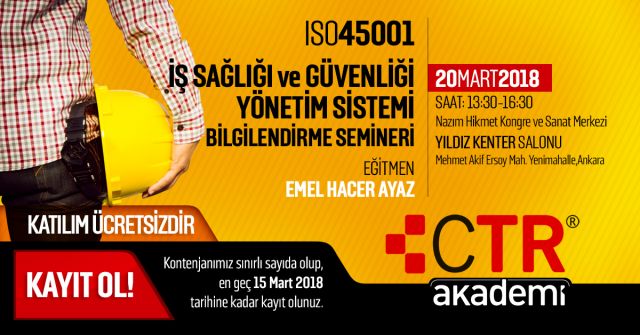 ISO 45001 Semineri